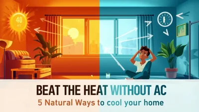Heatwave Tips: 5 Natural Ways to Keep Your Home Cool Without AC