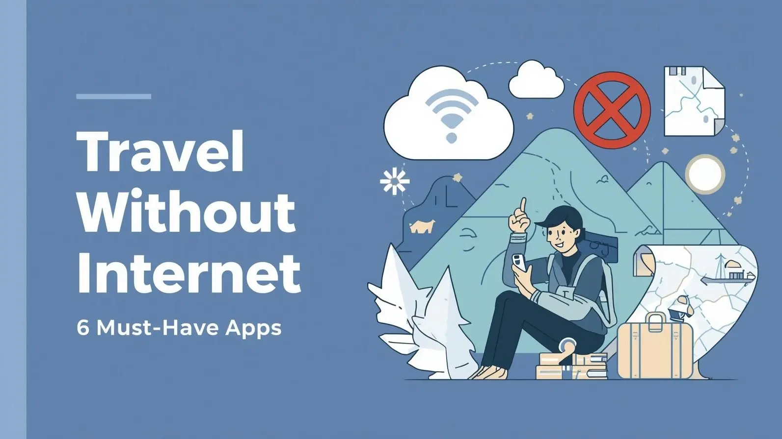 6 Best Travel Apps That Work Without Internet