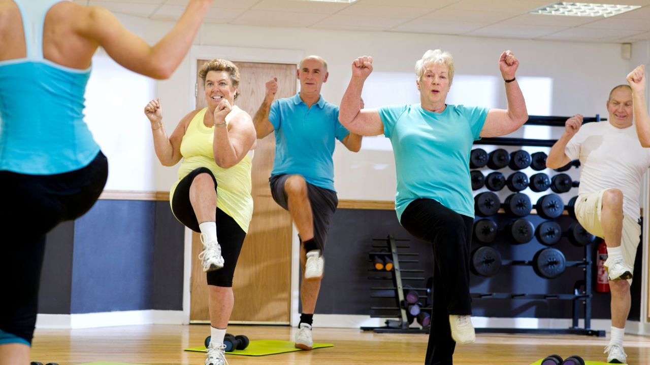 aerobic step exercises