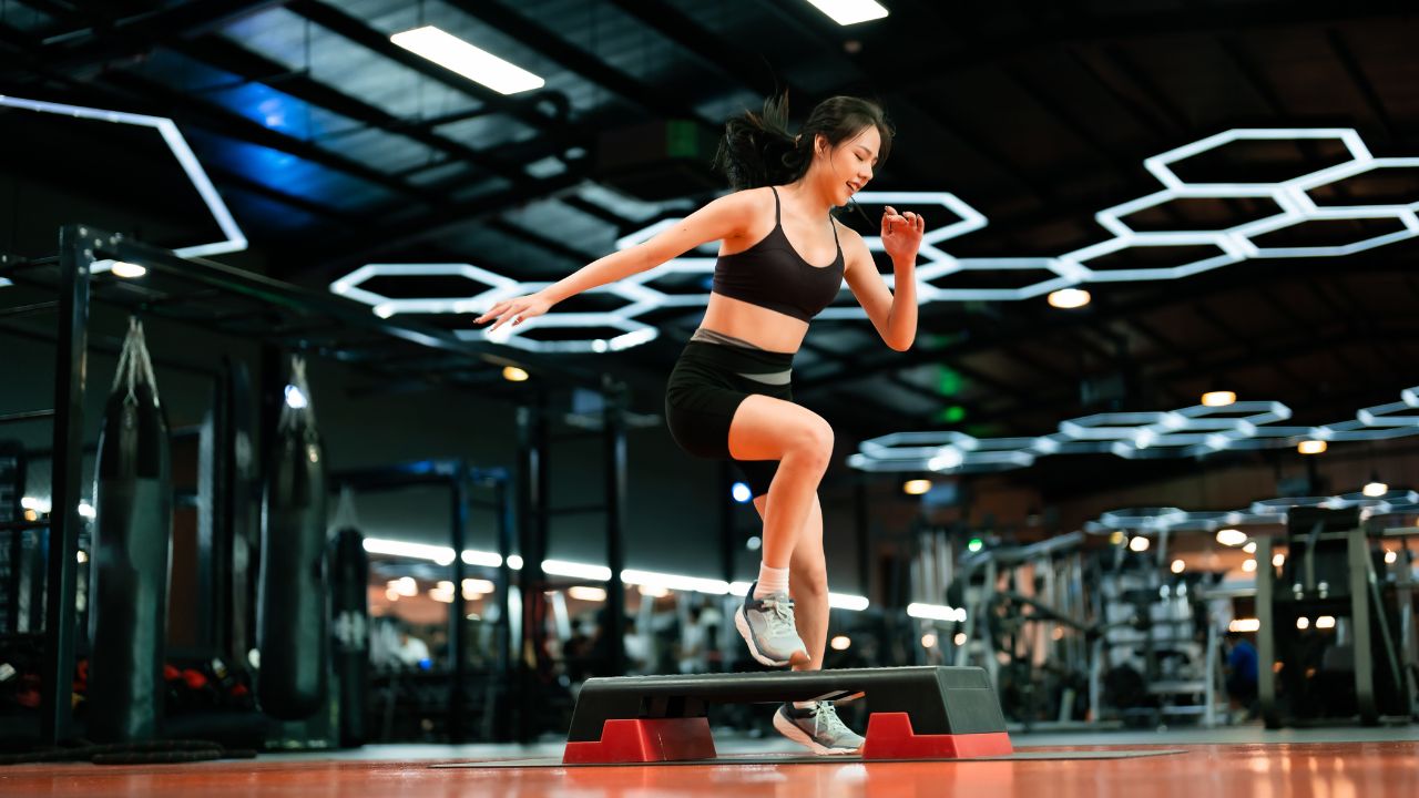 aerobic step exercises
