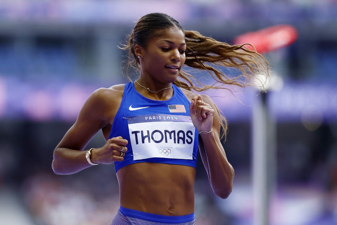 Paris Olympics 2024 Imane Khelif Makes Boxing Final, Gabrielle Thomas Wins 200m Gold